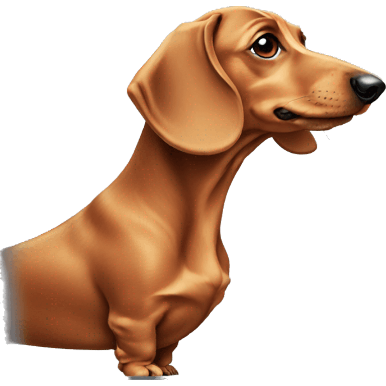 dachshund  emoji