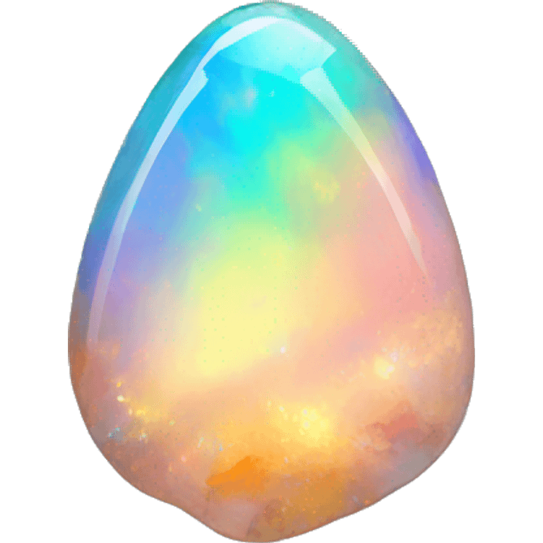 Rainbow Opal Gemstone emoji