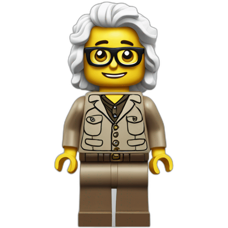 Waler white in lego emoji