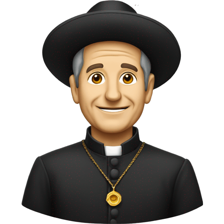 Don Bosco con sombrero religioso emoji