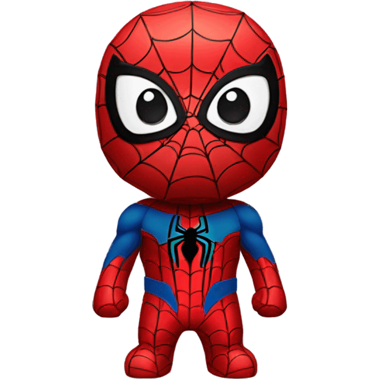 Cute spiderman emoji