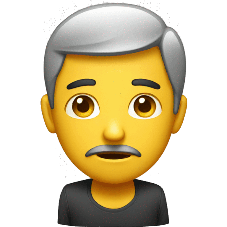 a sad frontend programmer emoji