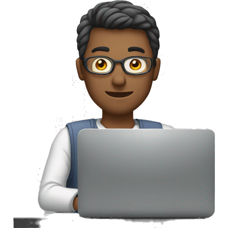 man at the computer emoji