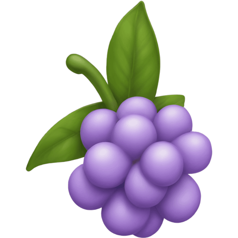 Lilac pushpin emoji