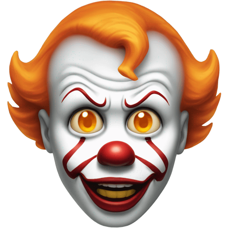 pennywise the clown face emoji