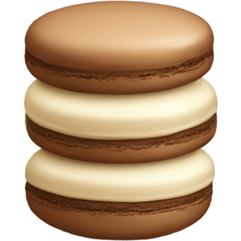 macaroons vanilla emoji