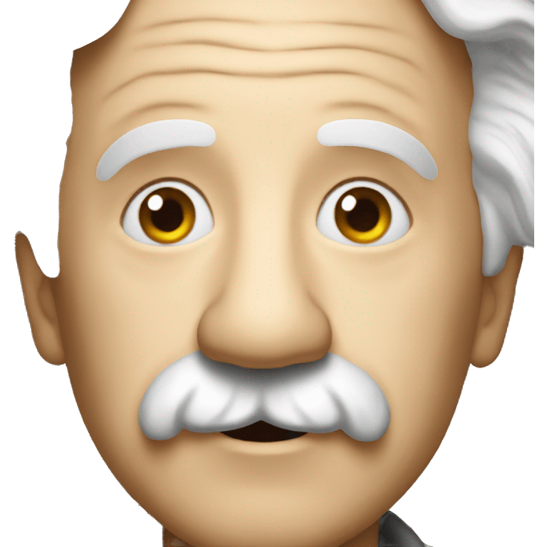 Albert Einstein simple emoji