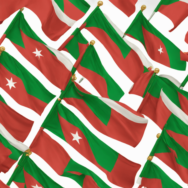 flags of Morocco and libia emoji