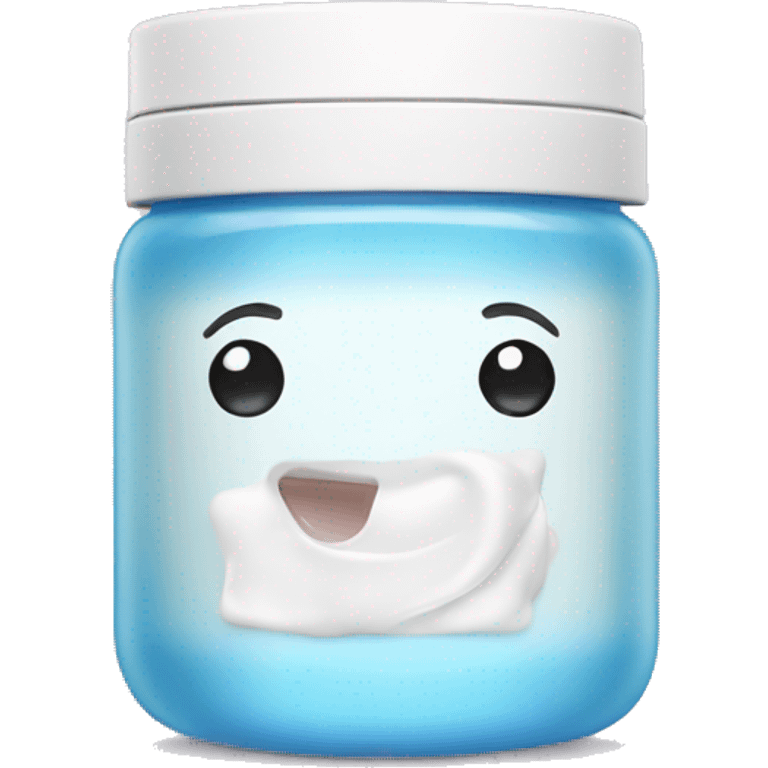 Moisturizer in jar emoji