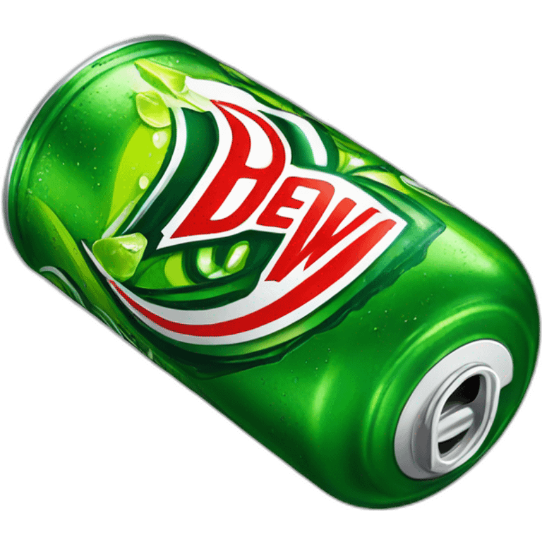 mountain dew can emoji