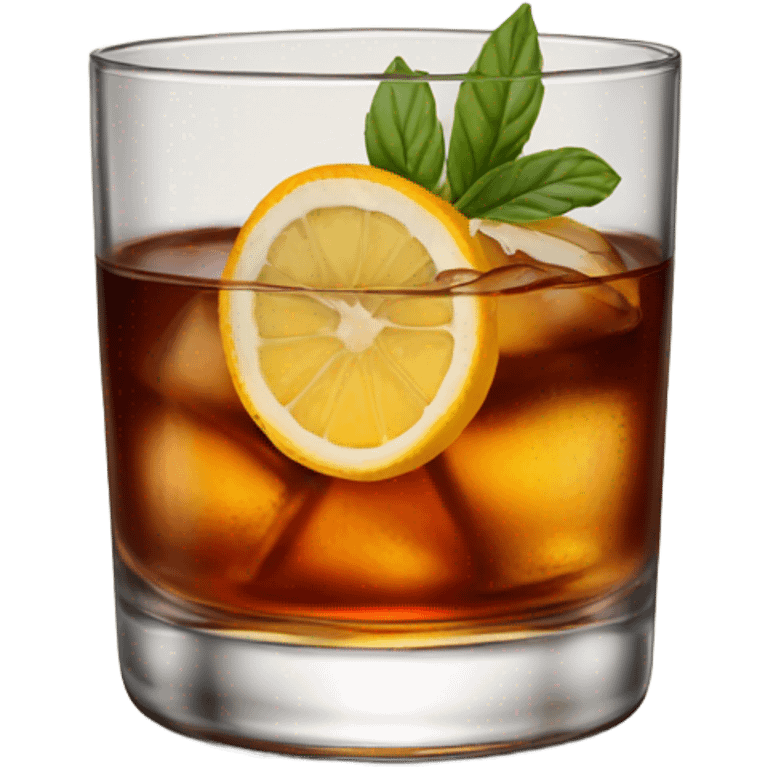 old fashioned cocktail  emoji