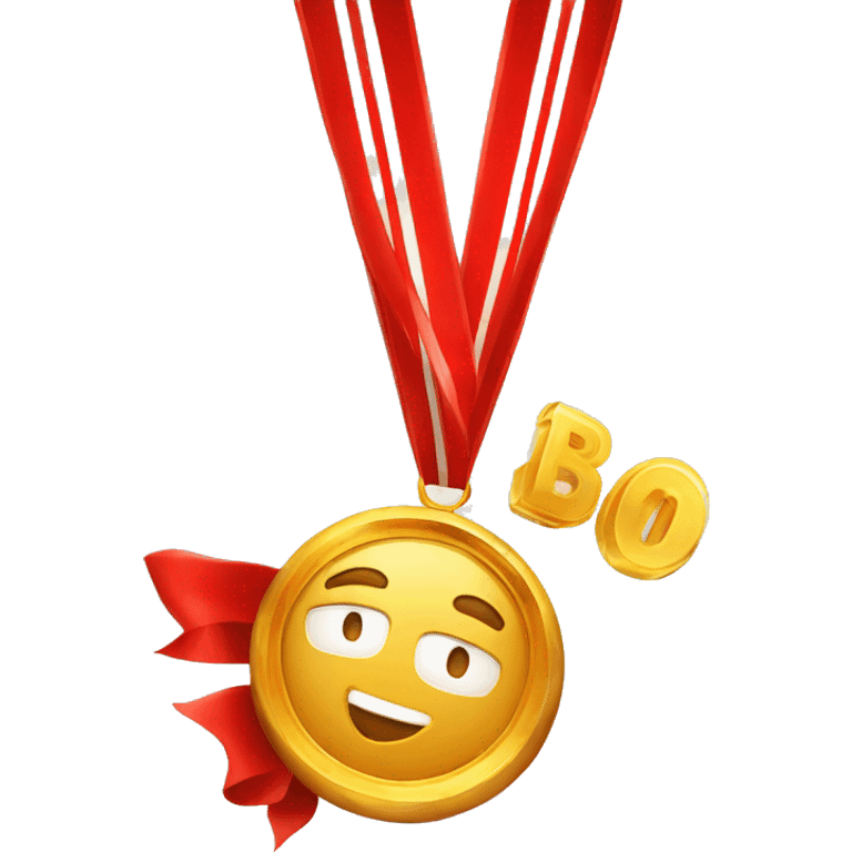 A red medal that has the word Bingo Master emoji