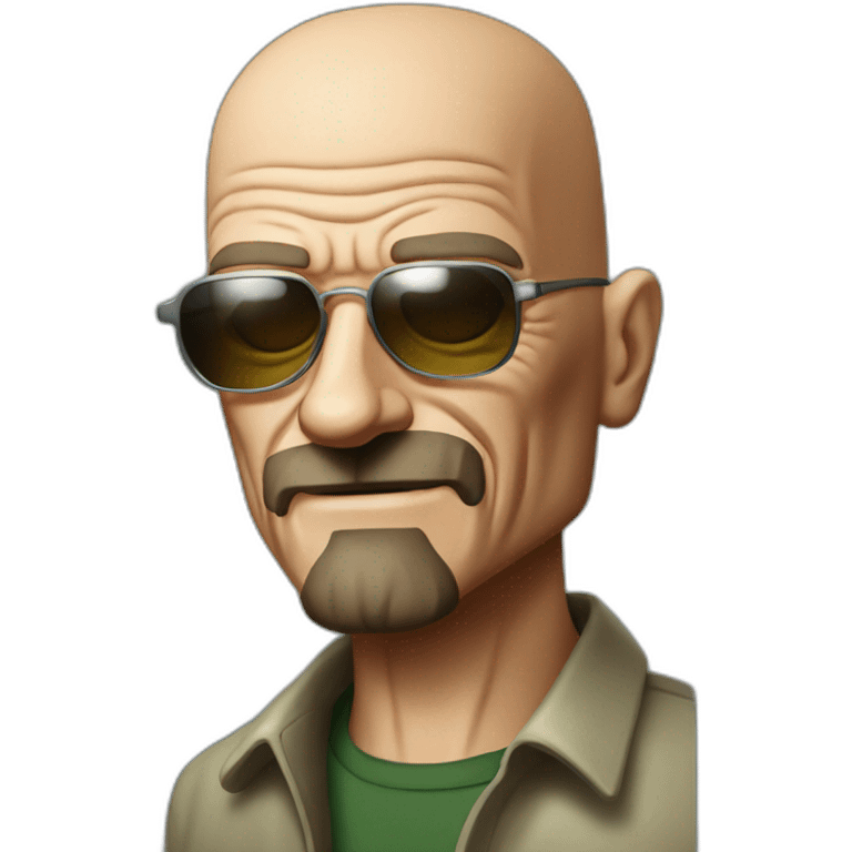 Walter white with sunglasses emoji