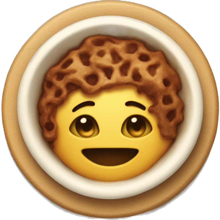 Iemand die cooked is emoji