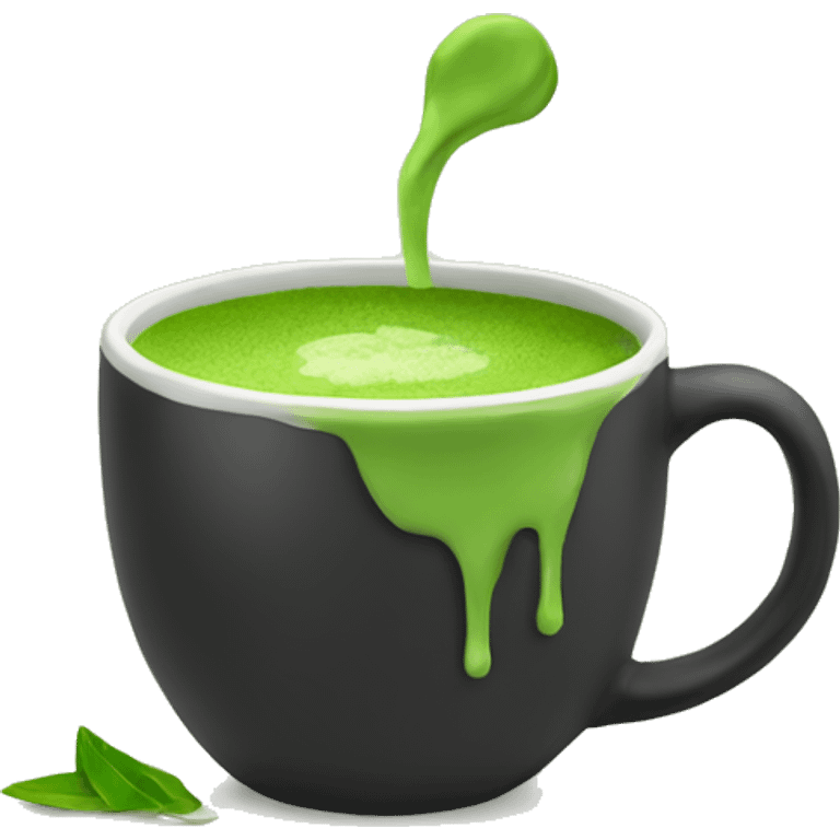 matcha in mug emoji