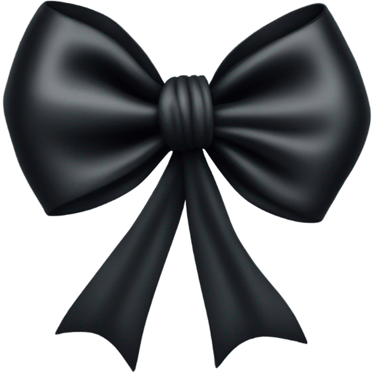 black bow emoji