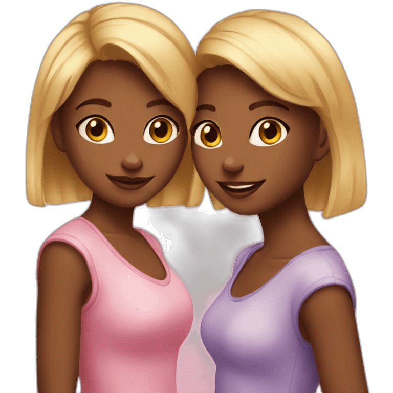 BFF deux filles emoji