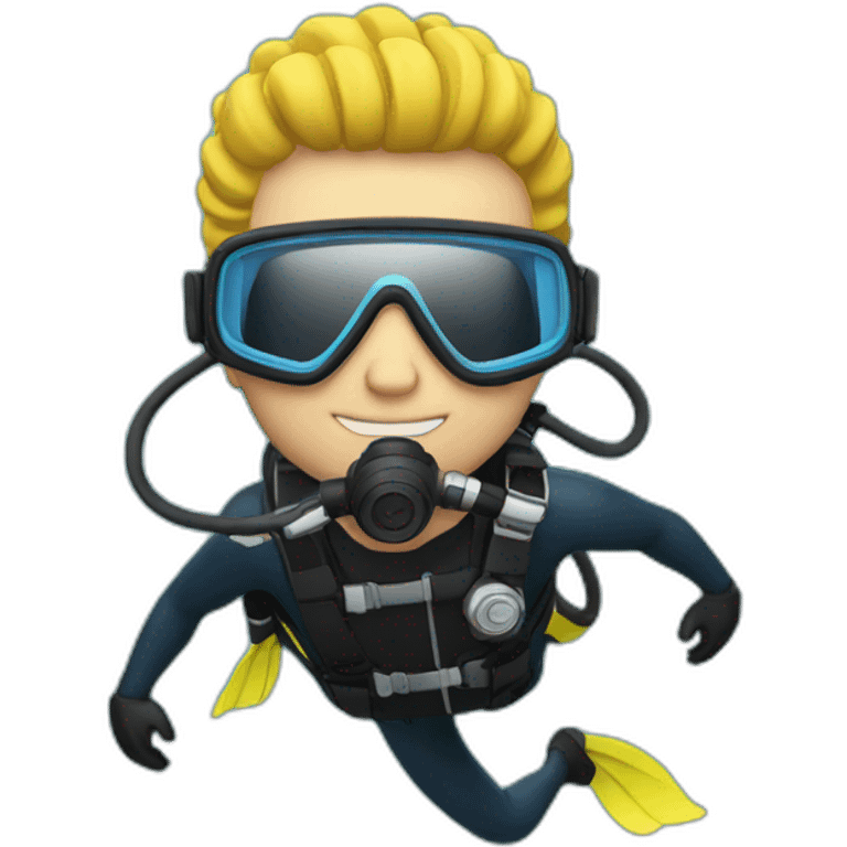 Scuba diver emoji