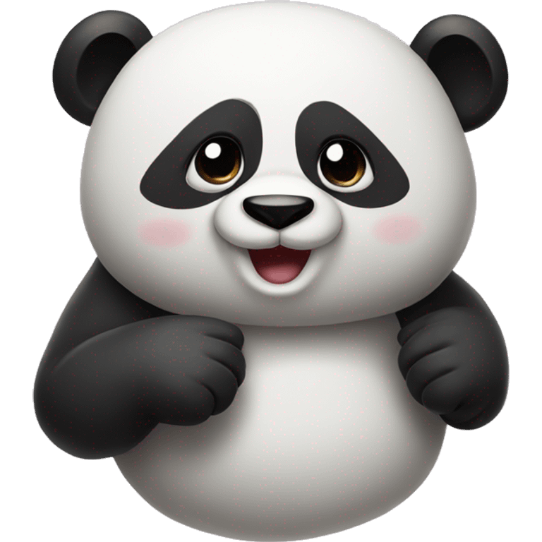 Cute panda emoji