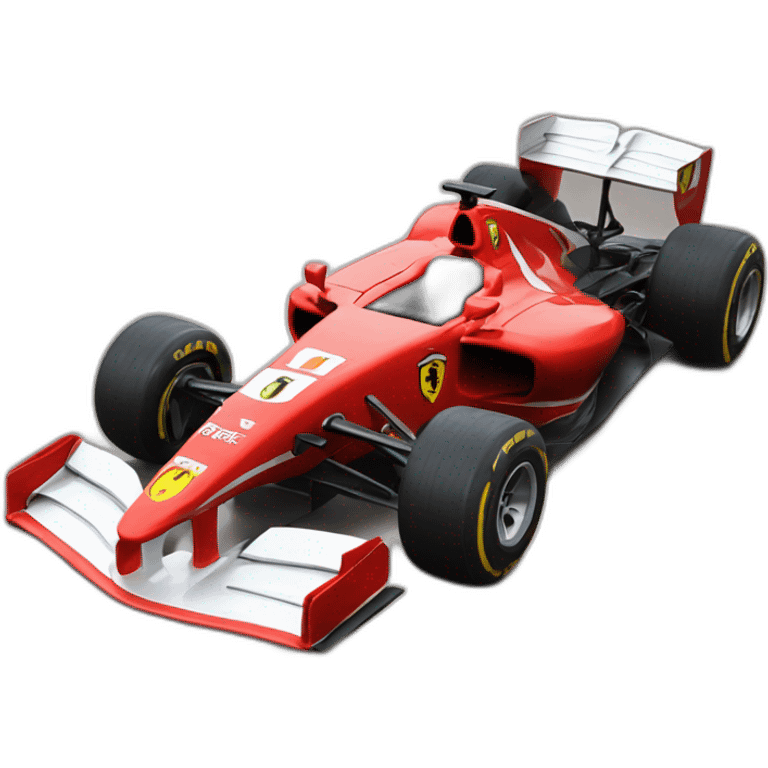 F1 ferrari car emoji