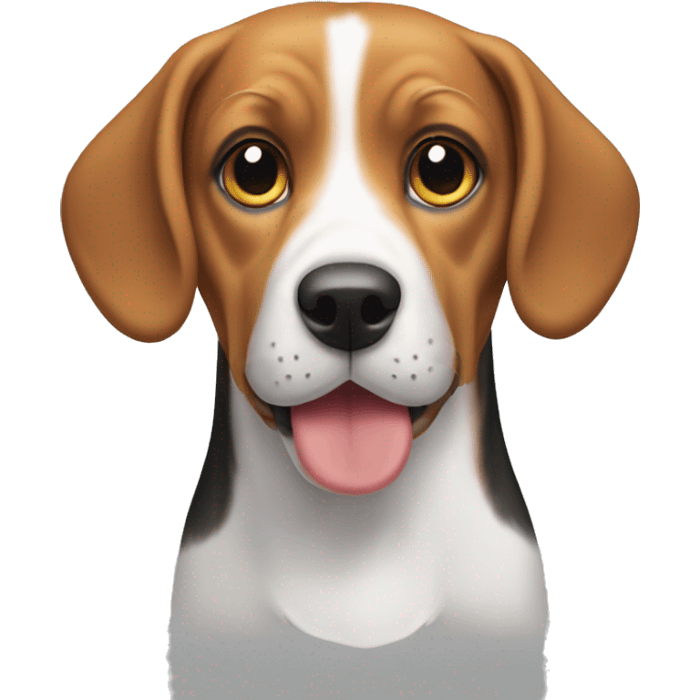 Beagle de salmón  emoji