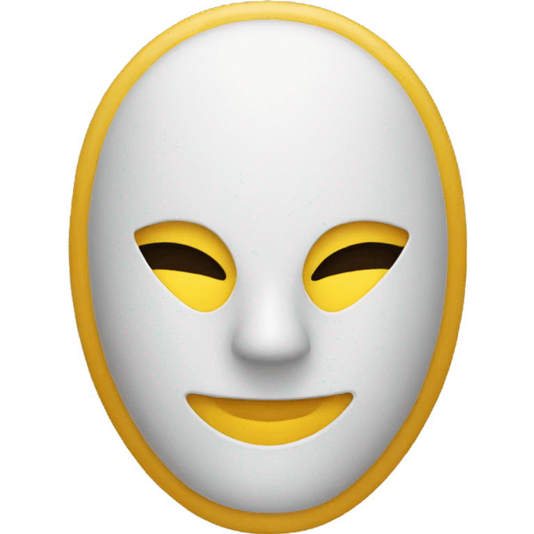 masked face emoji