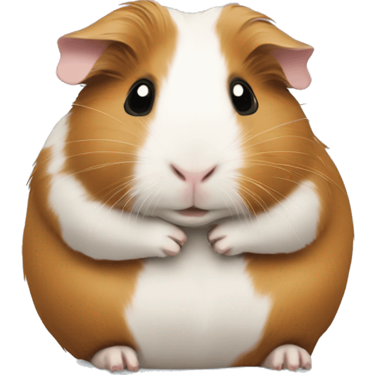 guinea pigs hugging emoji