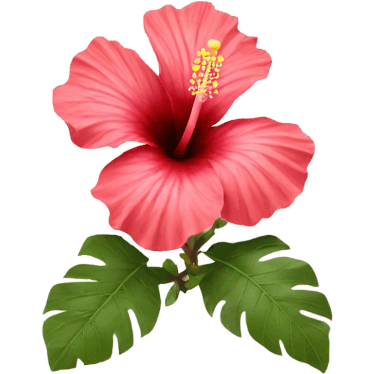 hibiscus emoji