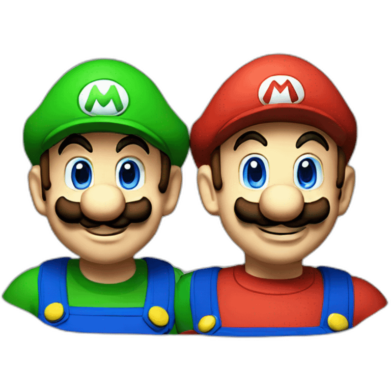 Mario and luigi emoji