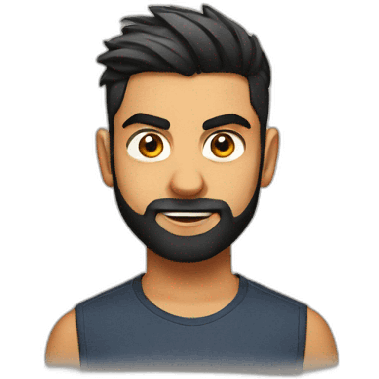 virat kholi face emoji