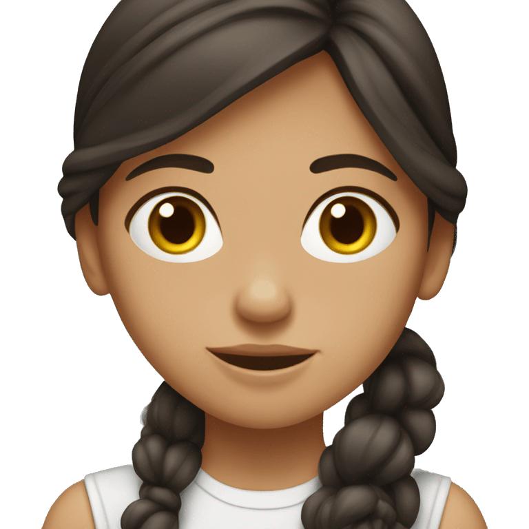 brunette new zealander girl emoji