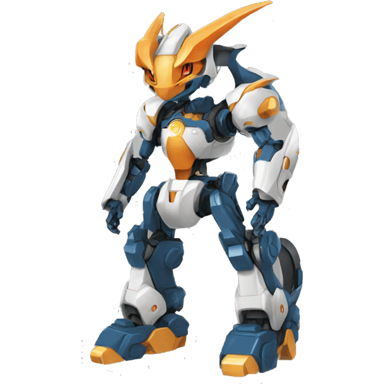 Futuristic Mechanical Medabot-Charizard-Mecha emoji