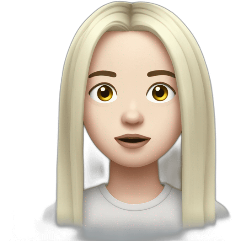 Billie eilish chanteuse emoji