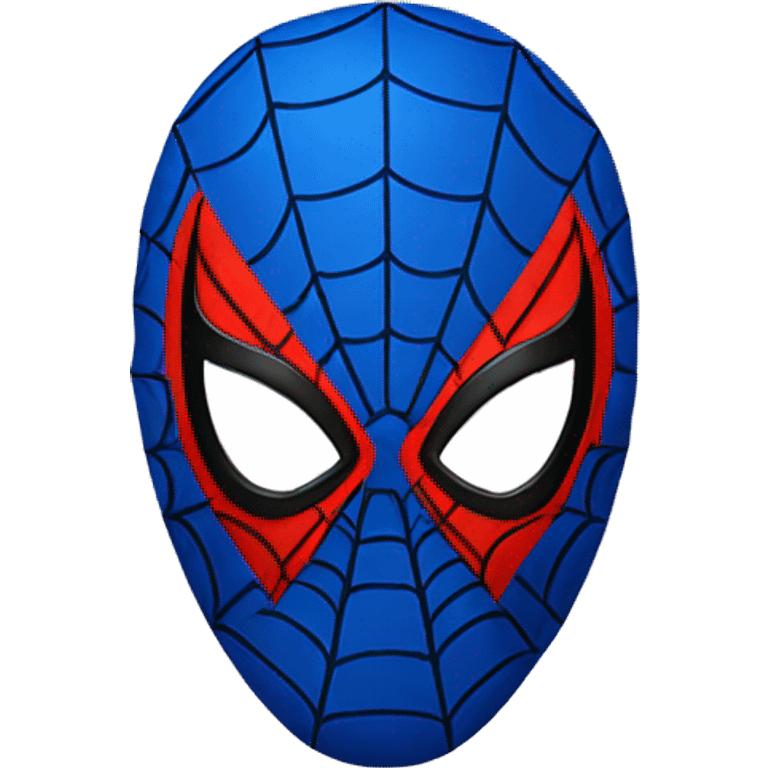 Spiderman mask emoji