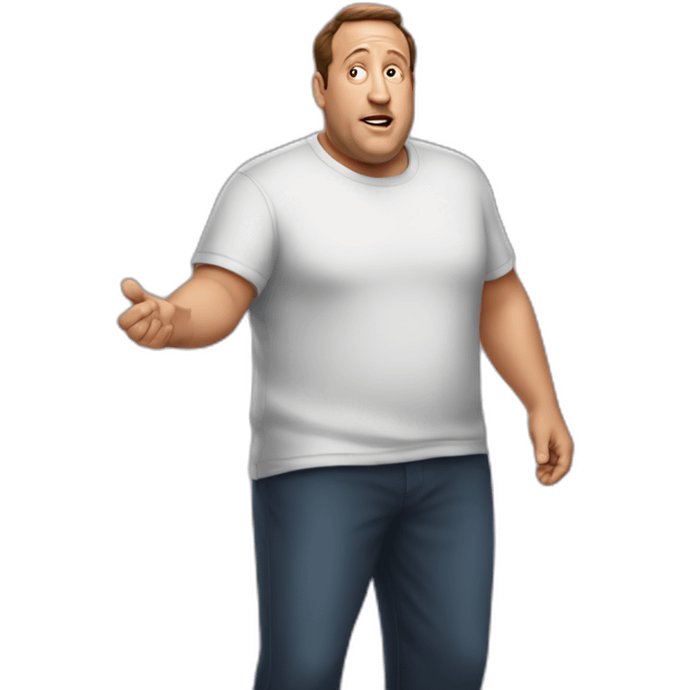 kevin james shrugging emoji