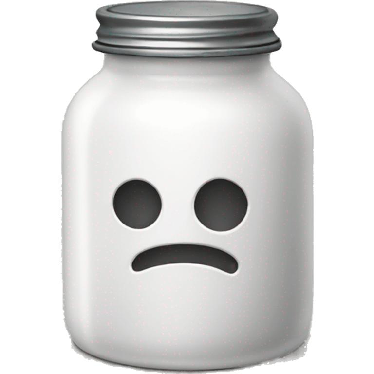 salt jar with metal top with holes in it emoji