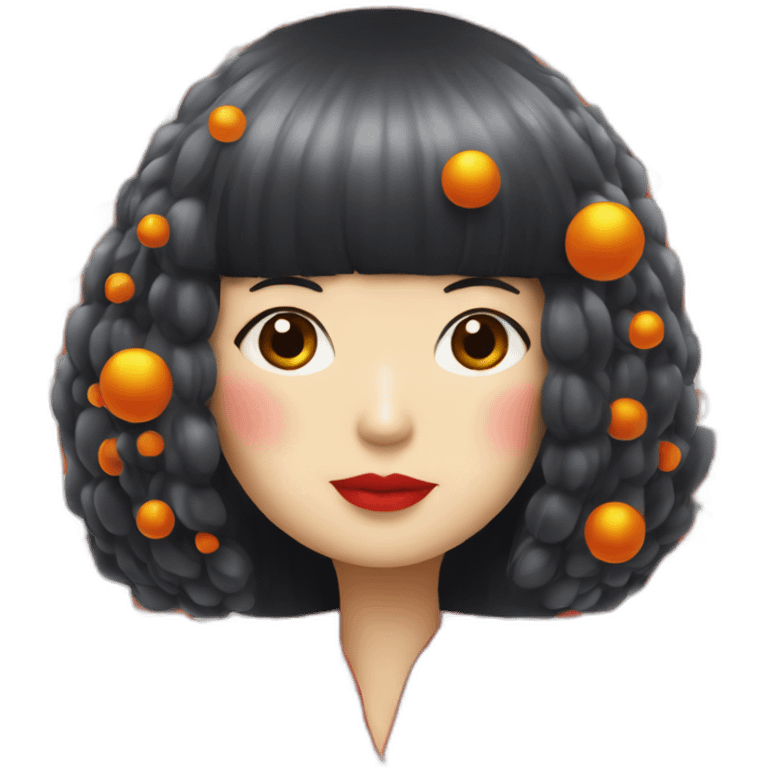 YAYOI kusama emoji