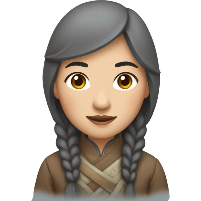 Mongolian woman emoji