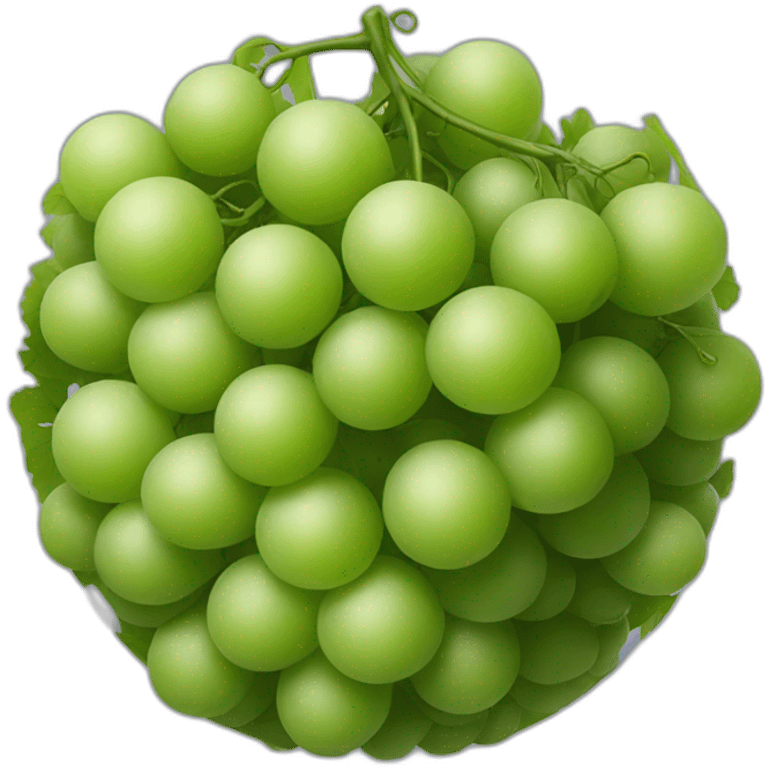 grapes and vines sphere emoji