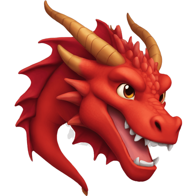 Dragon rouge  emoji