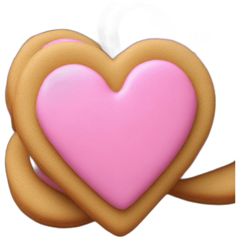 heart cookies emoji