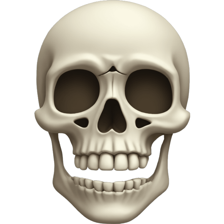  Skeleton head  emoji