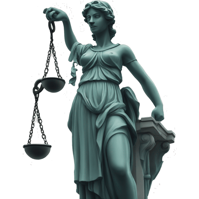 Justitia Statue emoji