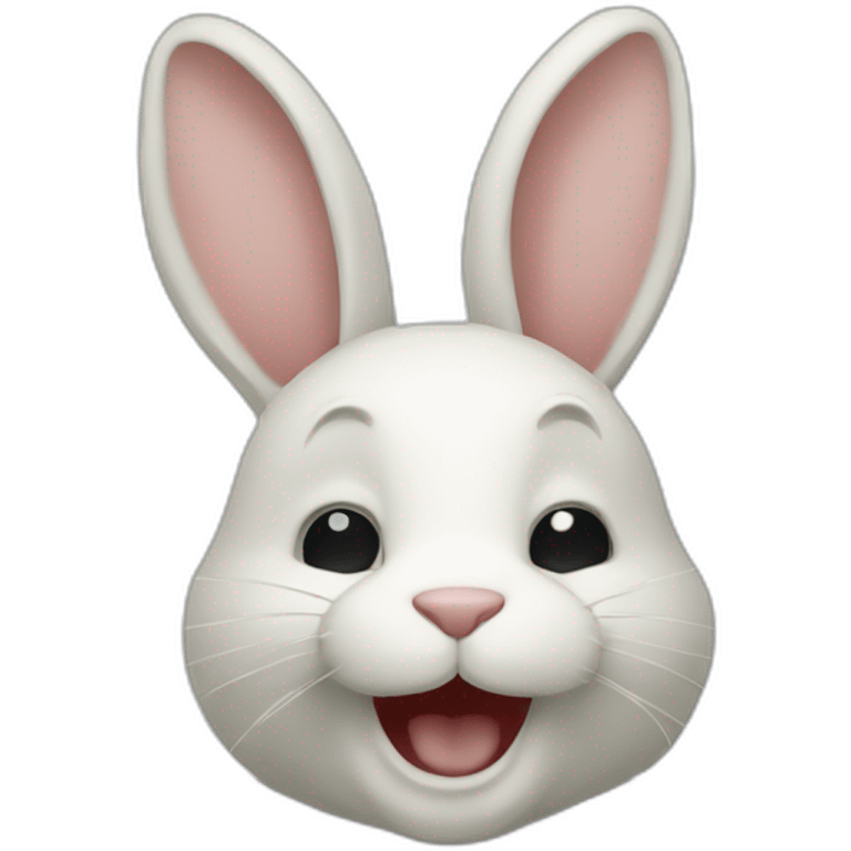 Lapin crétin emoji