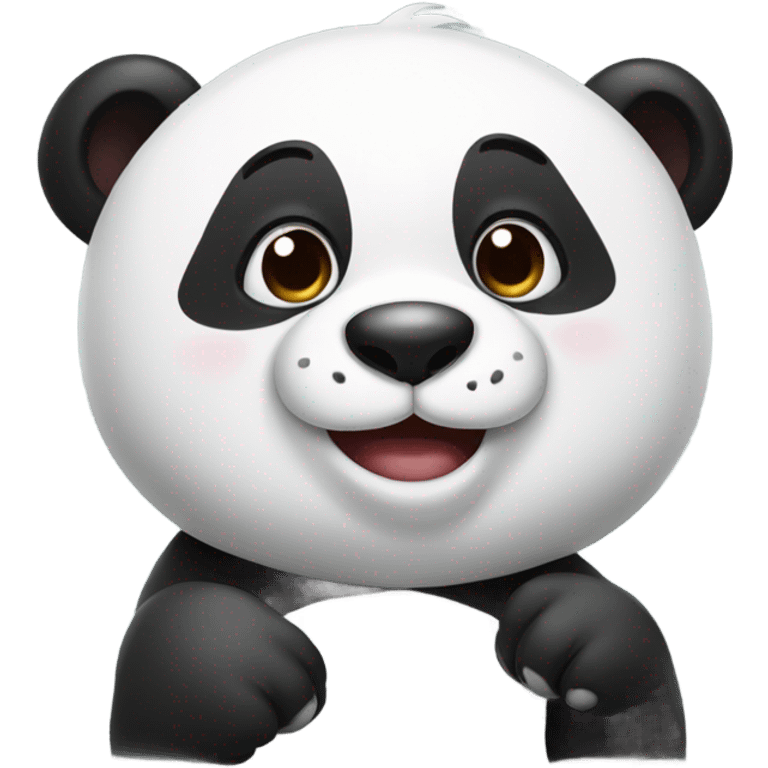 It Panda smiling emoji