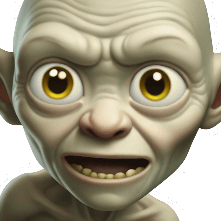 Gollum emoji