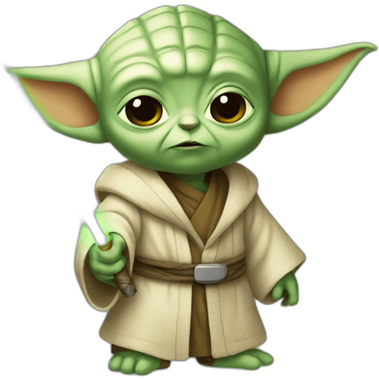 Bébé Yoda emoji