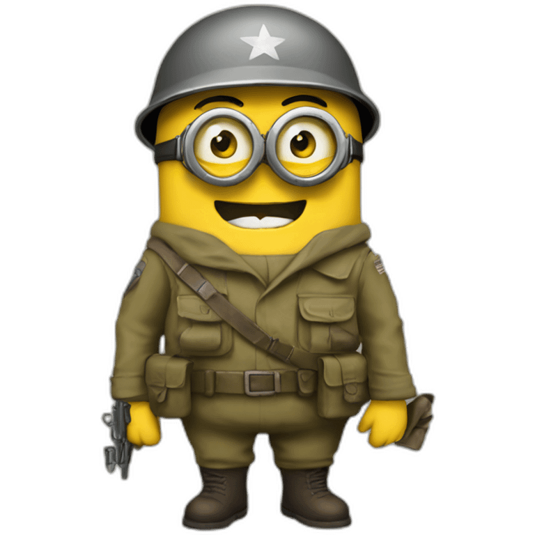 WW2 Minion emoji