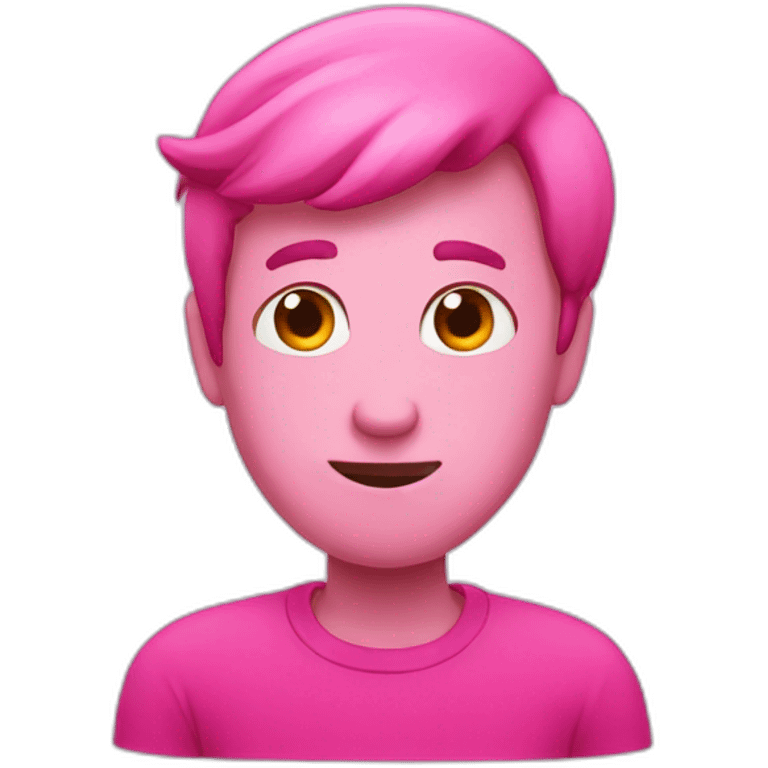 pink guy emoji