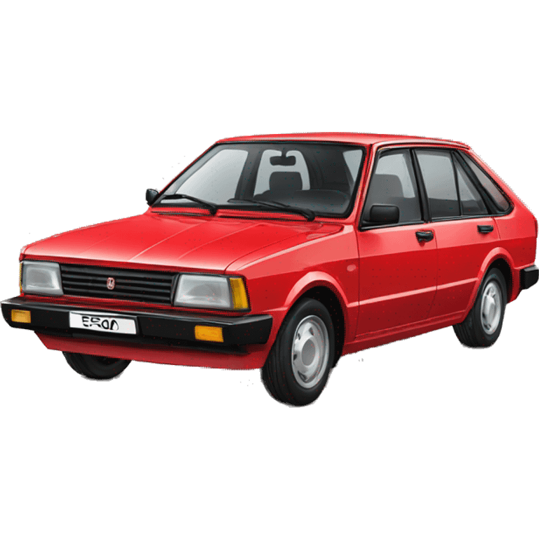 FSO polonez polish car in front emoji